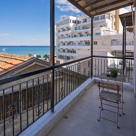 Anteia's Seaview Just Steps From Finikoudes Apartmán Larnaca